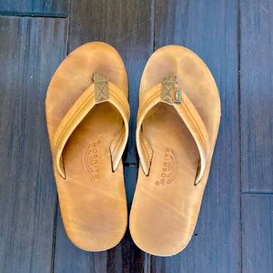 Mens Rainbow Sandals 🌈 Size L 9.5-10.5